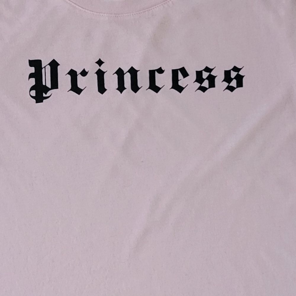 Forever 21 Women's Pink Graphic Princess Crewneck Short Sleeve T-Shirt - Picture 9 of 13